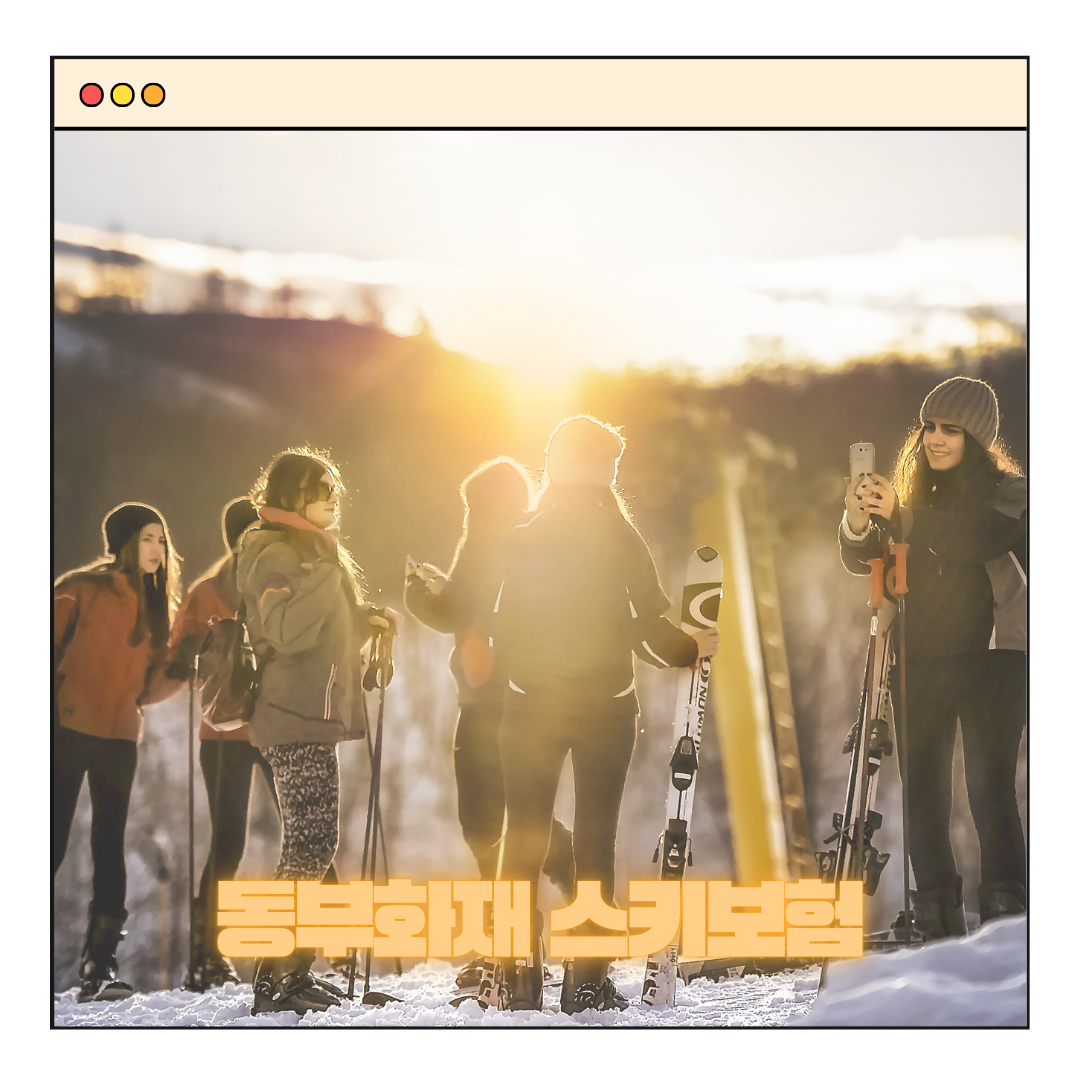 동부화재 OUTDOOR레저(스키)보험 가입하기