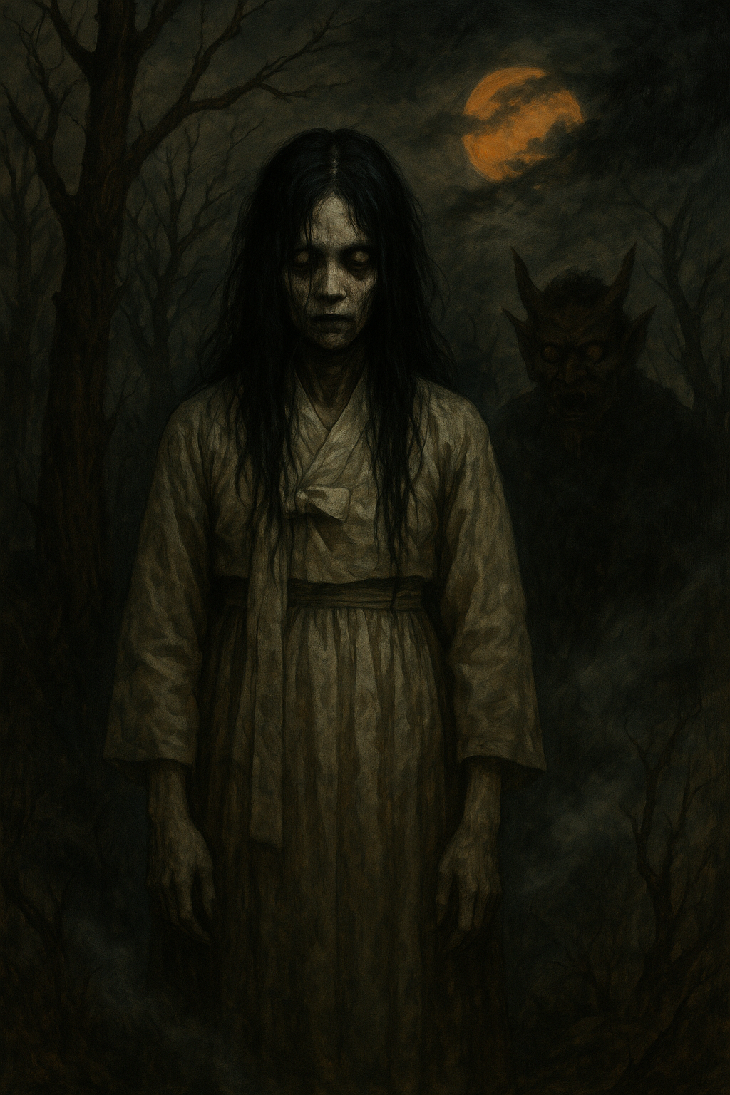 민속 설화를 소재로 한 공포 영화 관련 사진