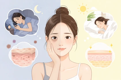 수면 부족에 따른 피부 컨디션 변화1