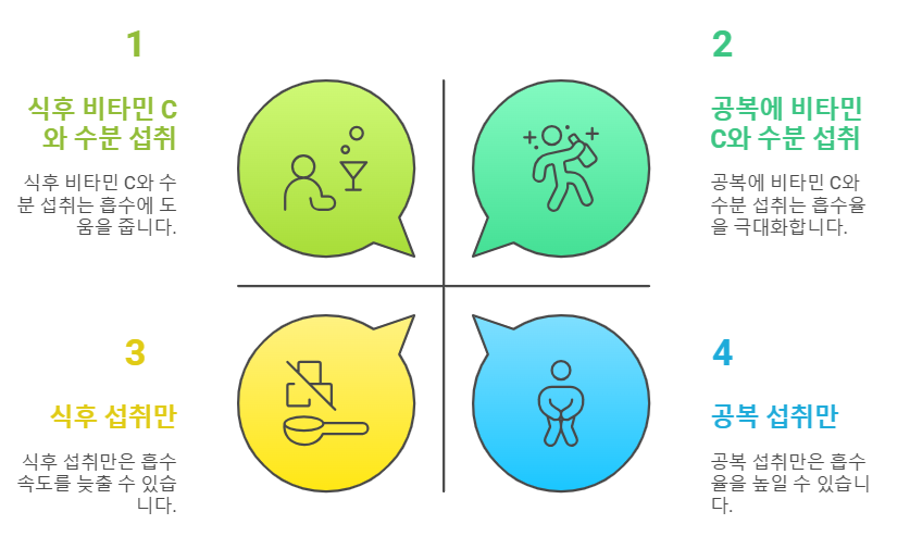 최적의 피쉬 콜라겐 흡수 전략