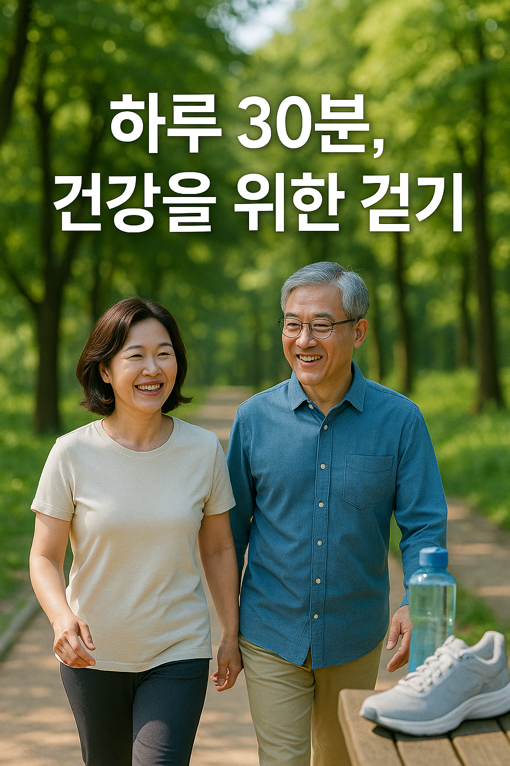 저강도 저충격으로 하루 30분 걷기 운동