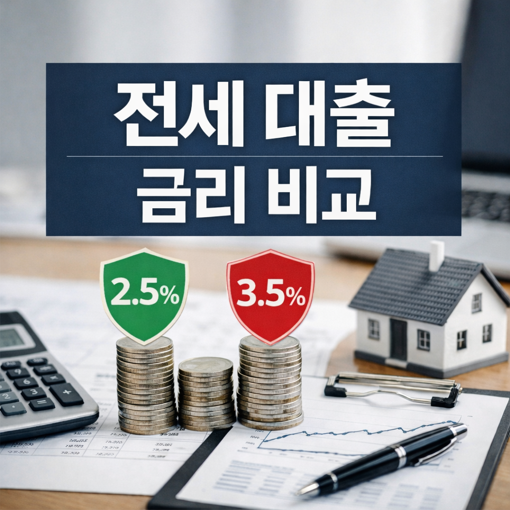 전세 대출 금리 비교