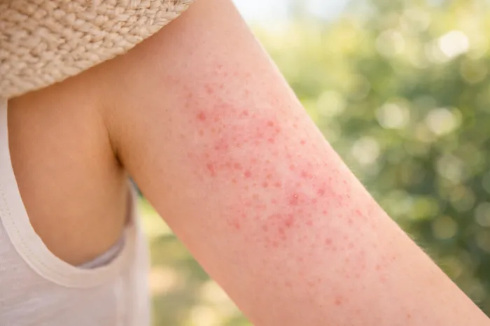 피부에 붉은반점이 생기는 이유