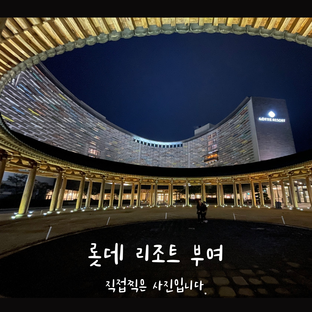 롯데 리조트 부여 야경사진