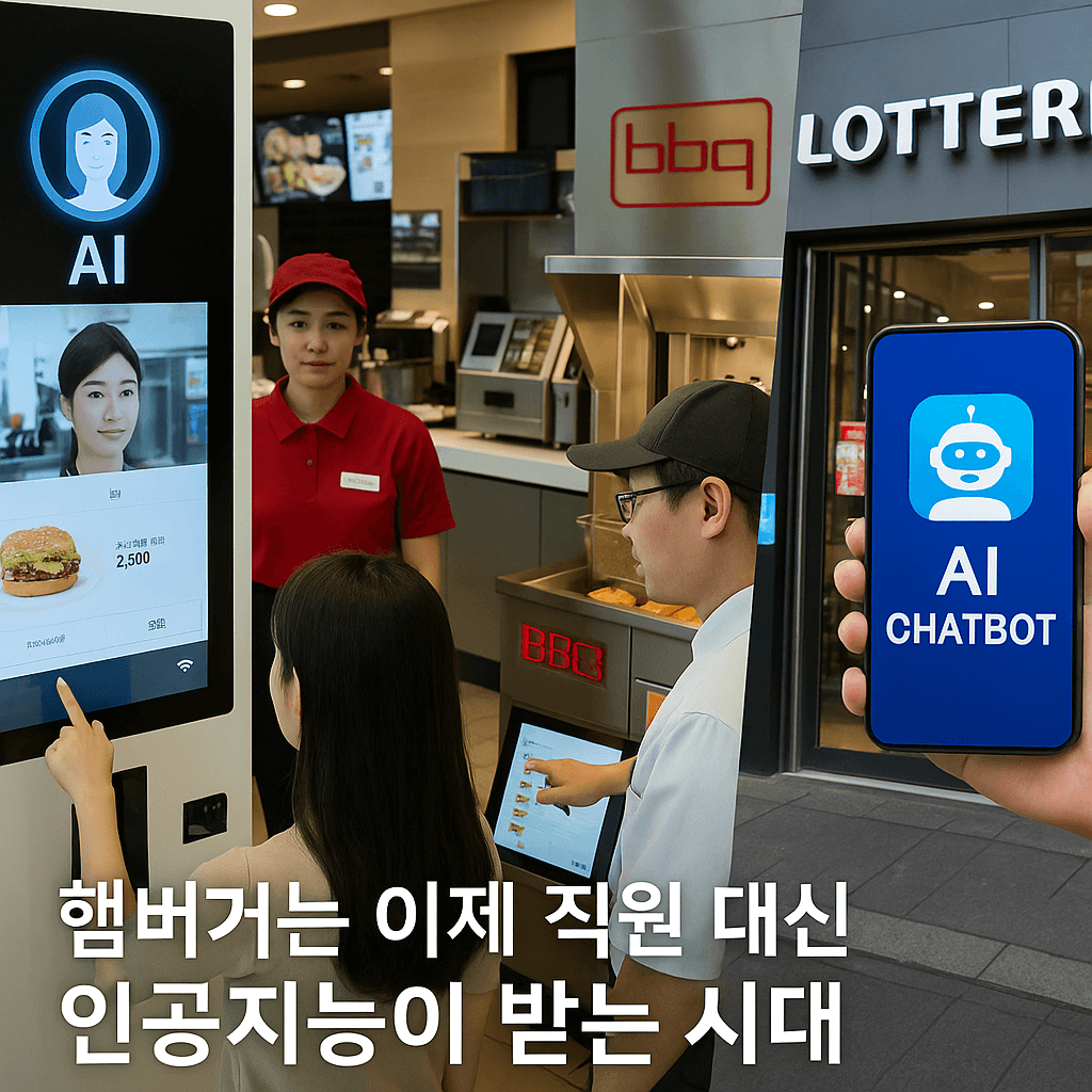 햄버거도 AI가 받는 시대 – 패스트푸드 업계의 인공지능 실험