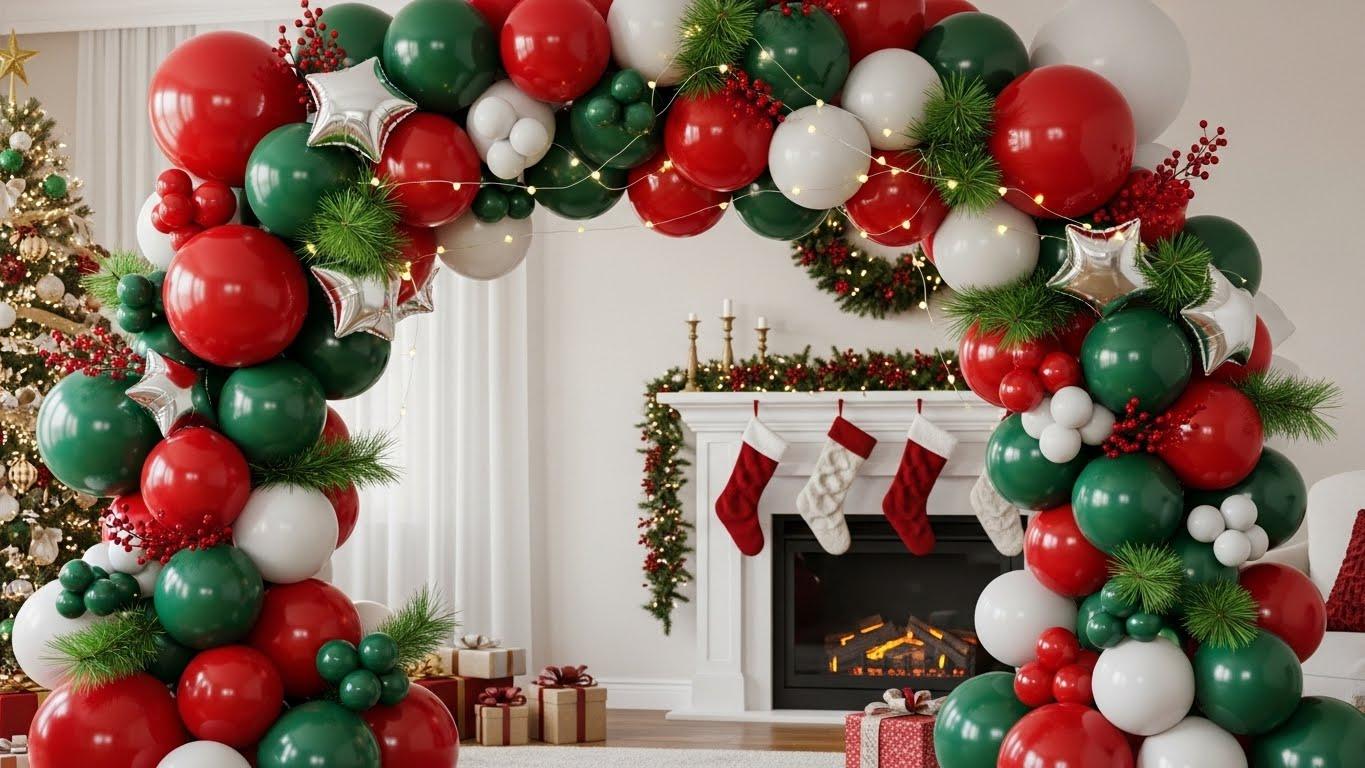 크리스마스 풍선 장식