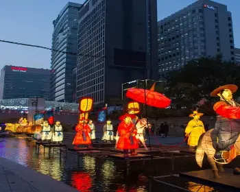 서울 빛 초롱 축제, 광화문광장 마켓_27