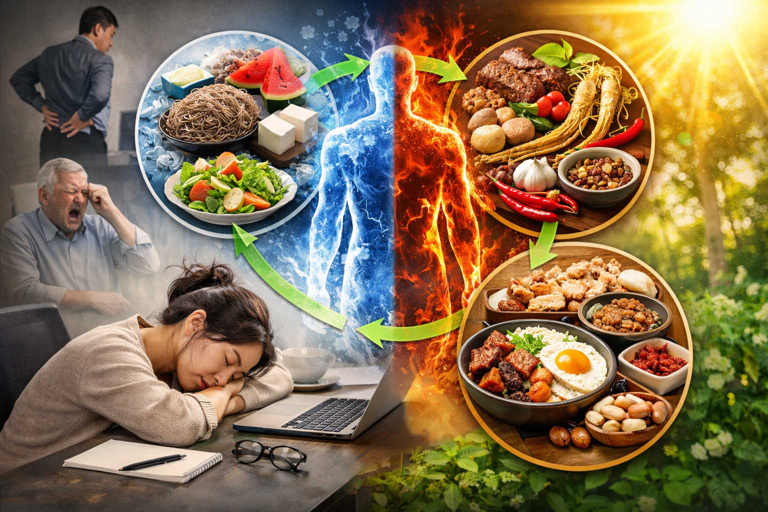 피로 체질을 개선하는 음식 궁합