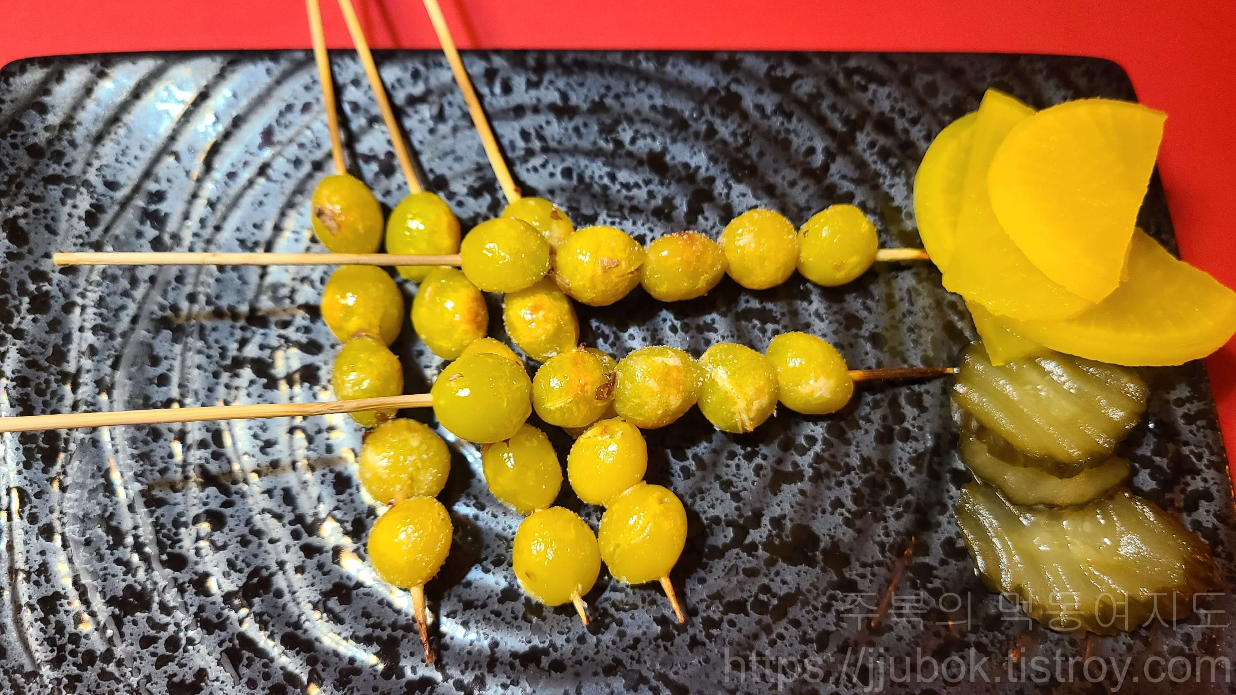 투다리-은행-꼬치