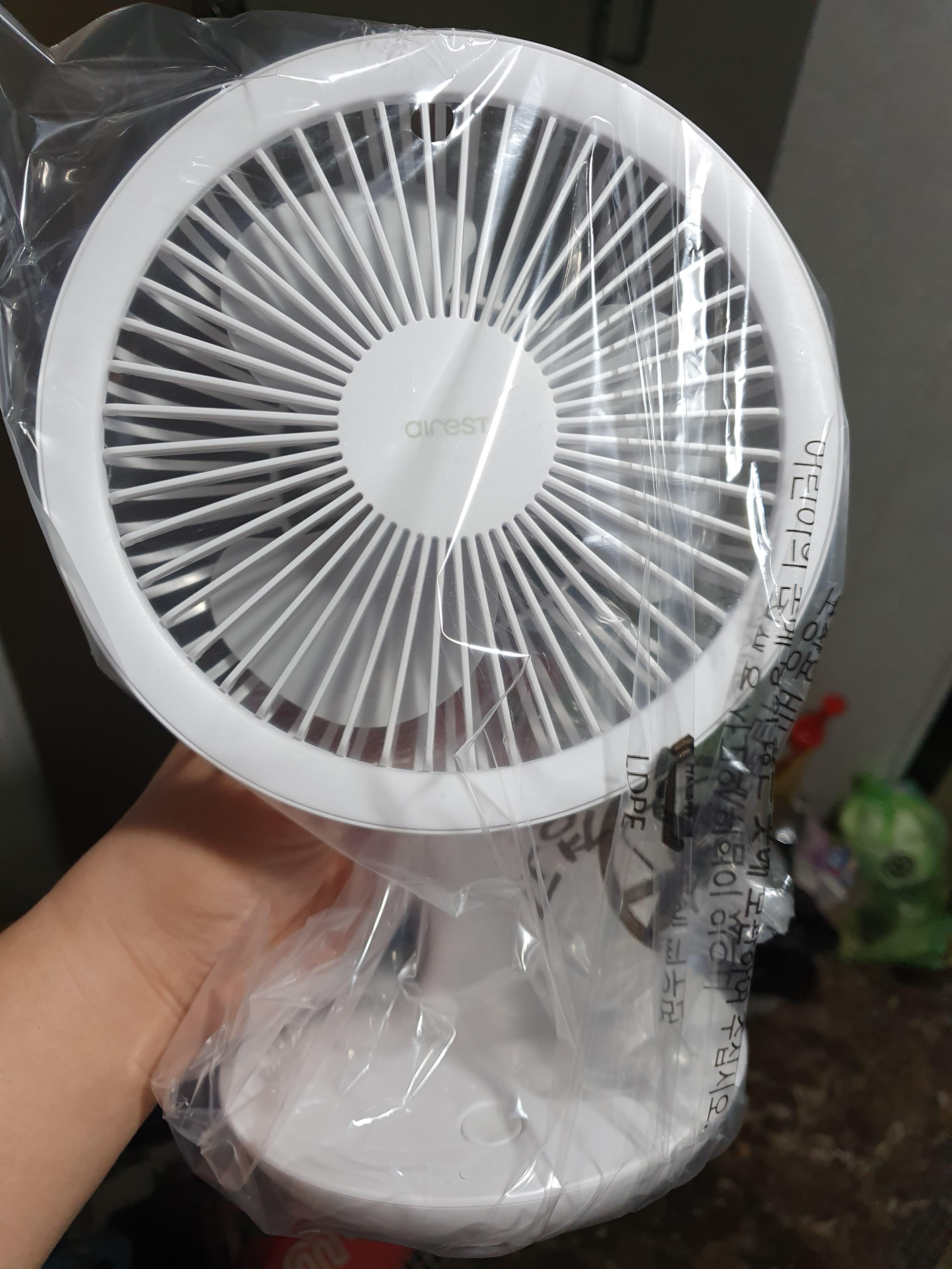 미로 에어레스트 미니팬 (AF01W) 제품 모습