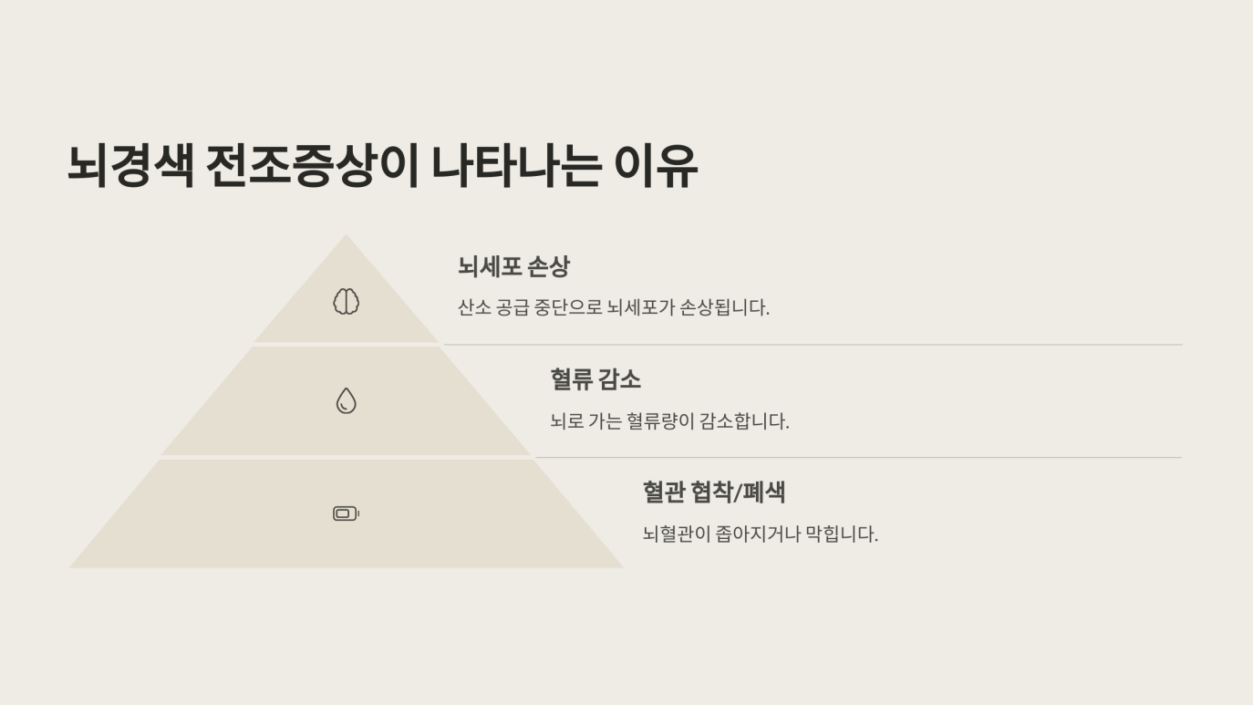 뇌경색 전조증상 4