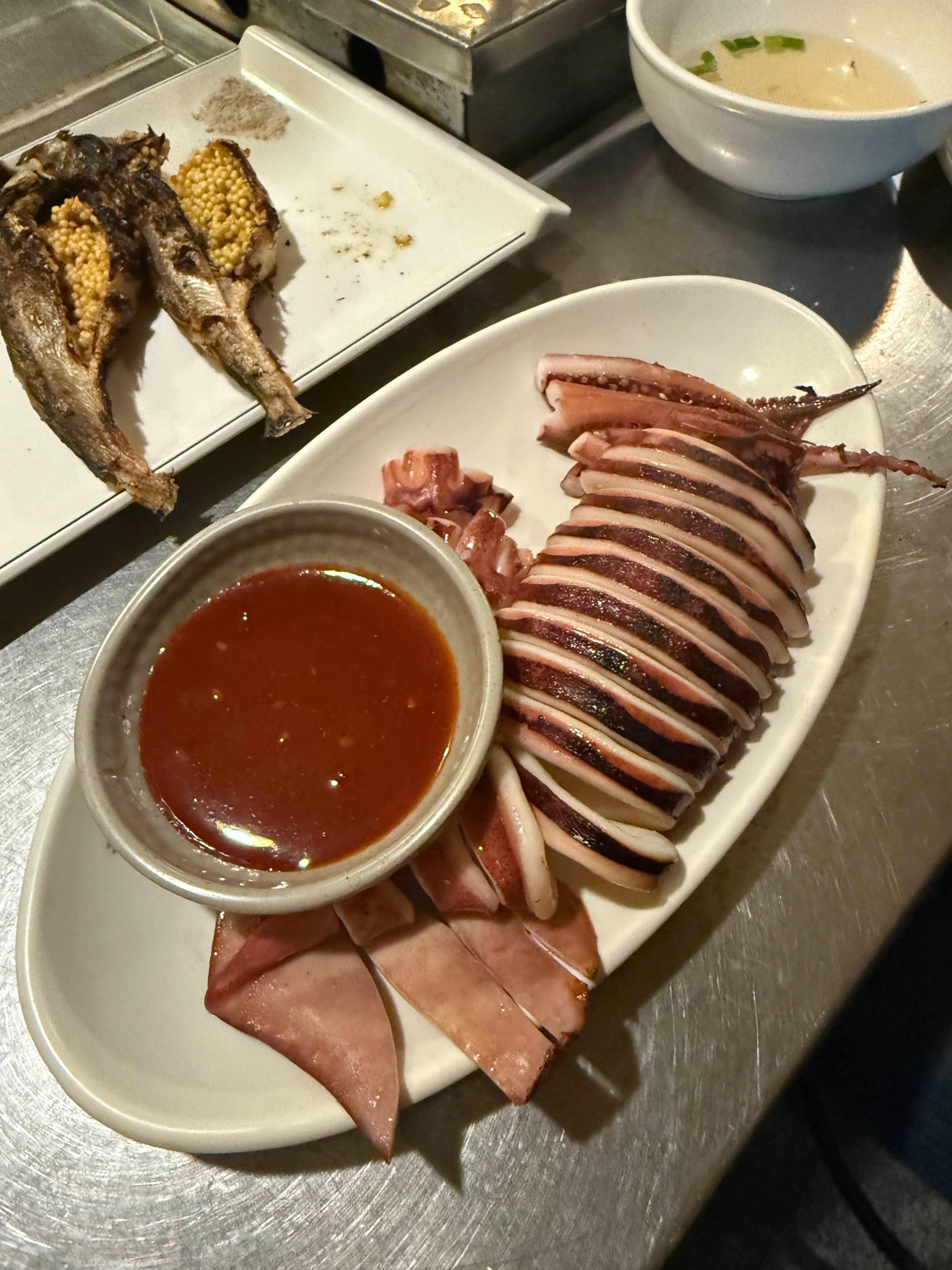 을지오뎅 삶은오징어