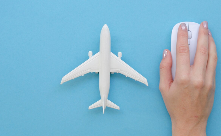 비행기와 마우스