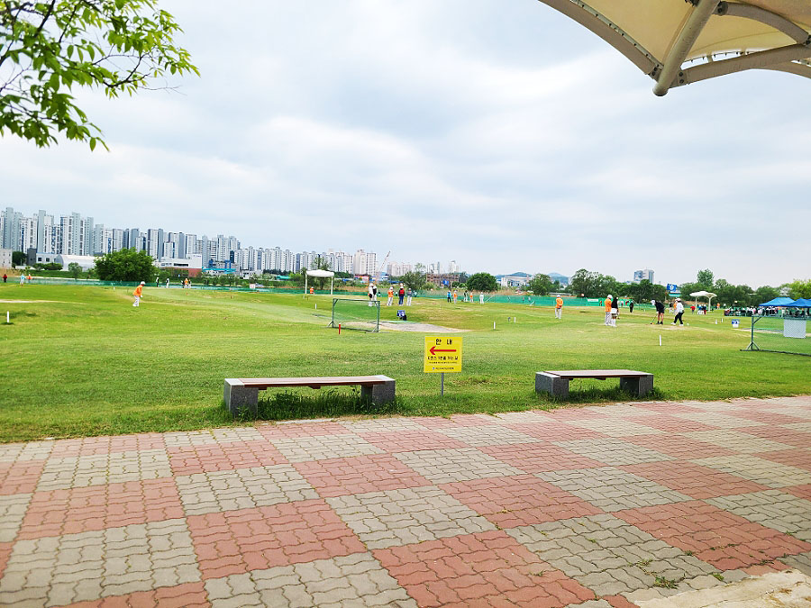 충청남도 아산시 이순신파크골프장 소개