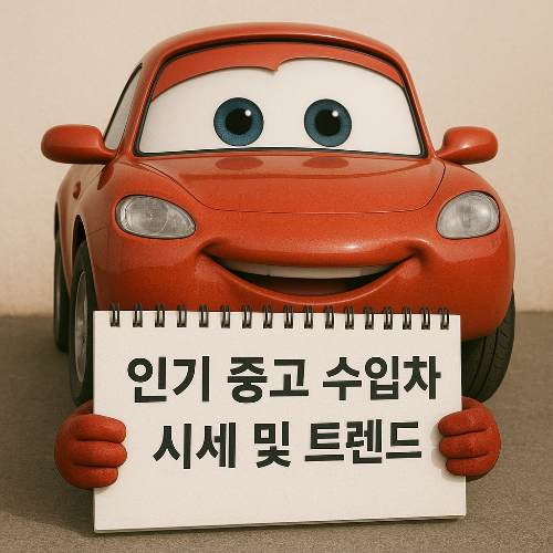 인기 중고 수입차 시세 및 트렌드