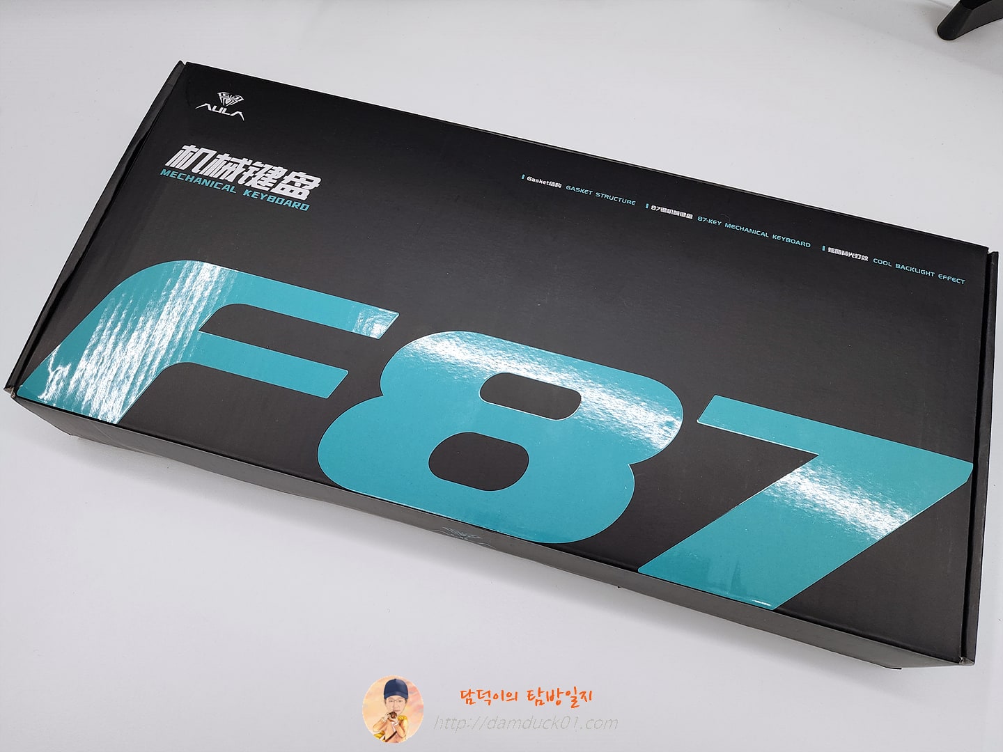 AULA F87 Pro 패키지