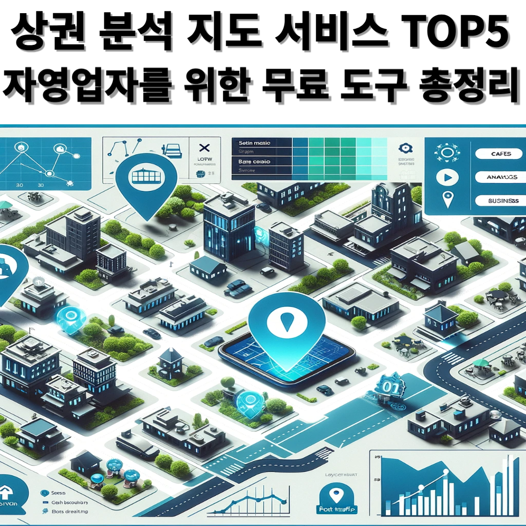 자영업자 필수 상권 분석 지도 서비스