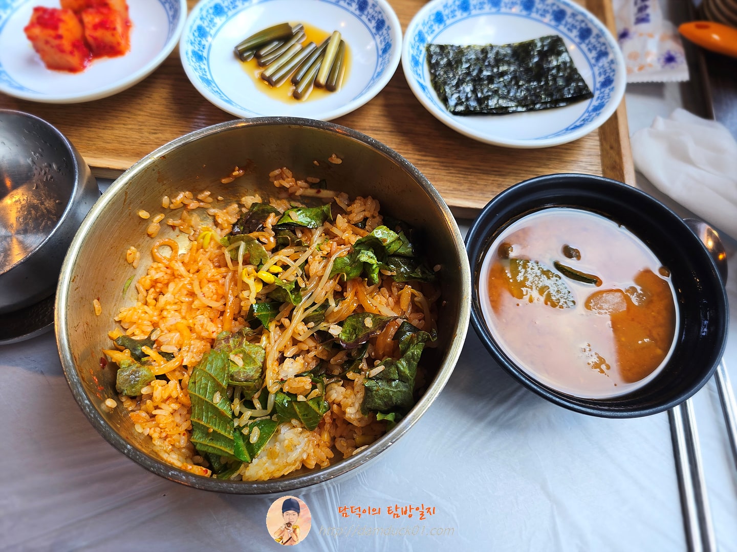 두루치기 정식(된장찌개 + 야채비빔밥)