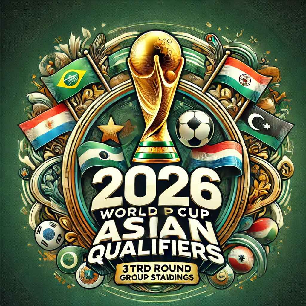 2026 월드컵 아시아 3차 예선 각 조별 순위
