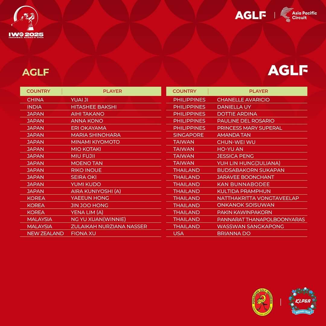 KLPGA 드림투어 인도네시아 여자 오픈