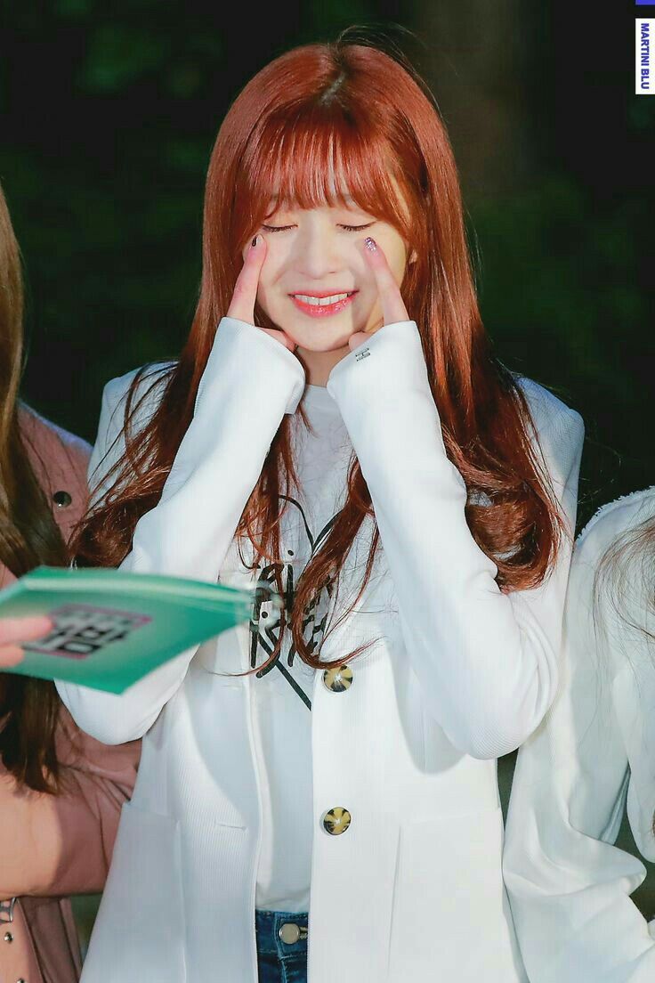아이즈원 김민주 최애사진