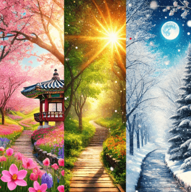 영동군 계절별 매력