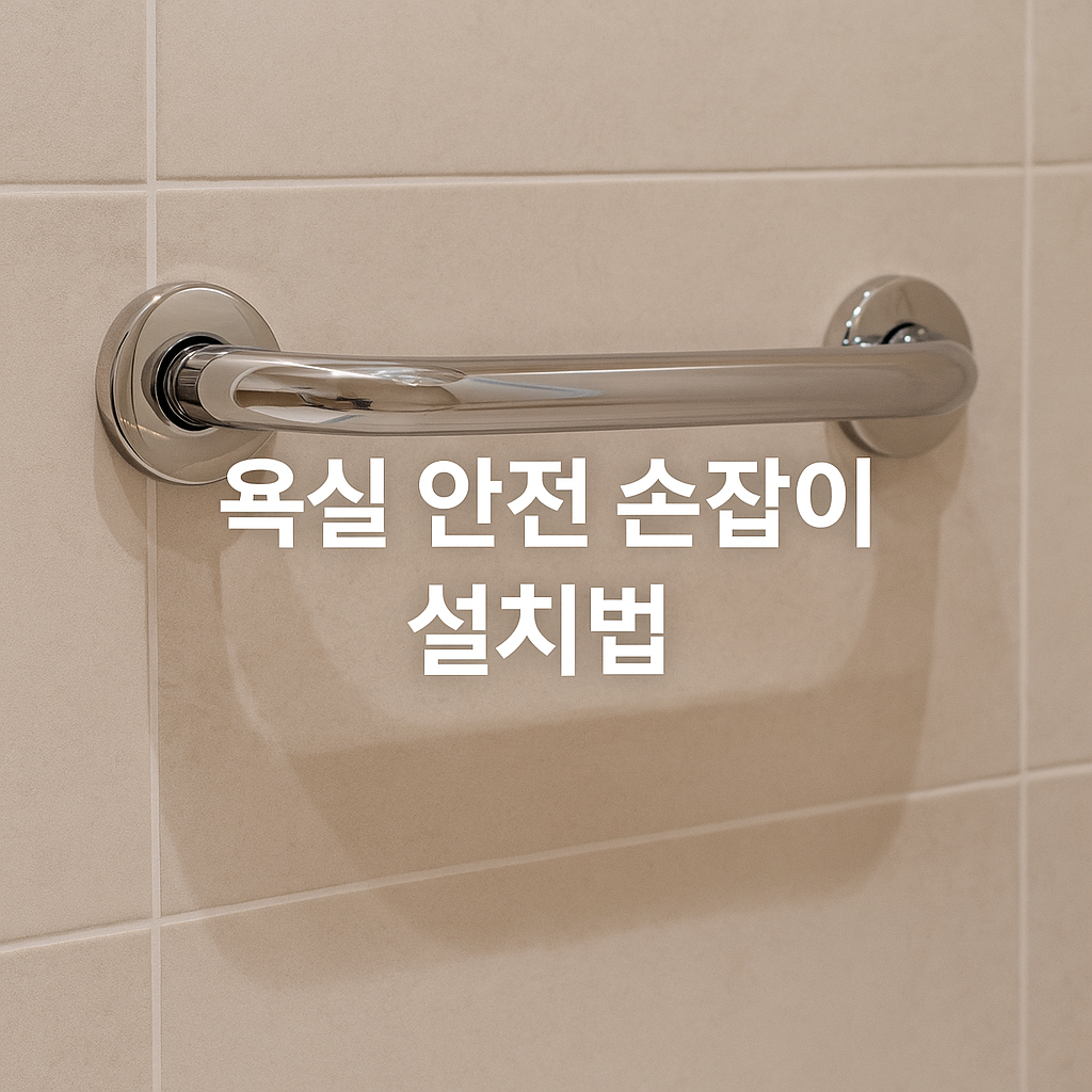 욕실 미끄럼 사고 막는 법🚿 안전손잡이 설치 A to Z