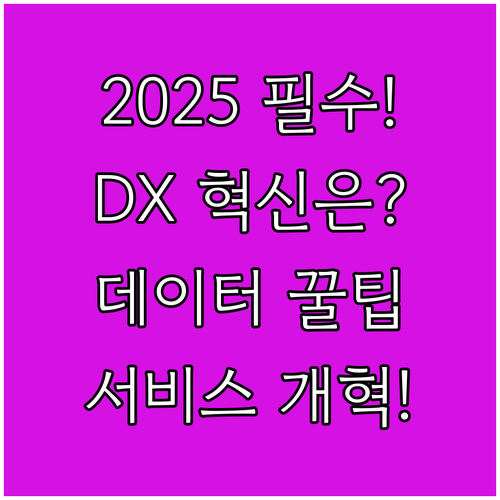 2025년 디지털 전환과 데이터 리터..