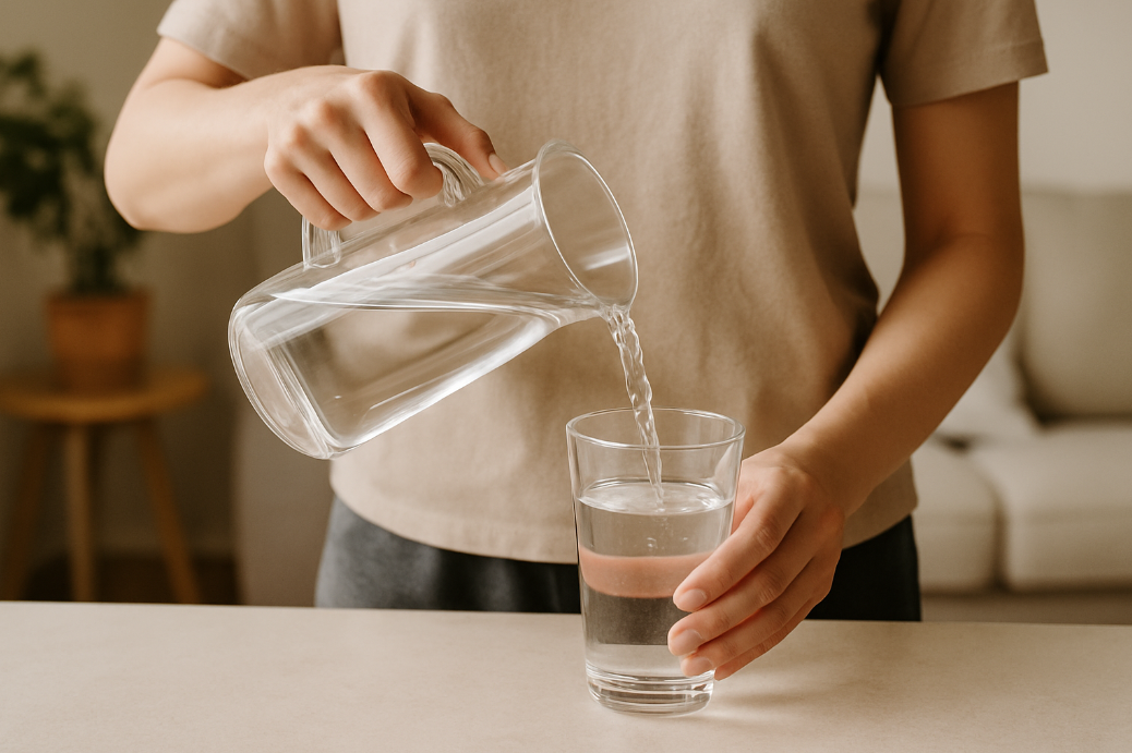 물 한 잔으로 장운동 돕는 정확한 타이밍과 온도 가이드