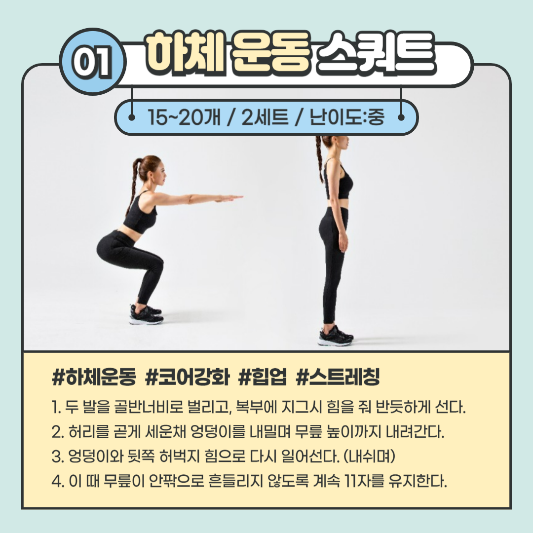 다이어트 홈트2