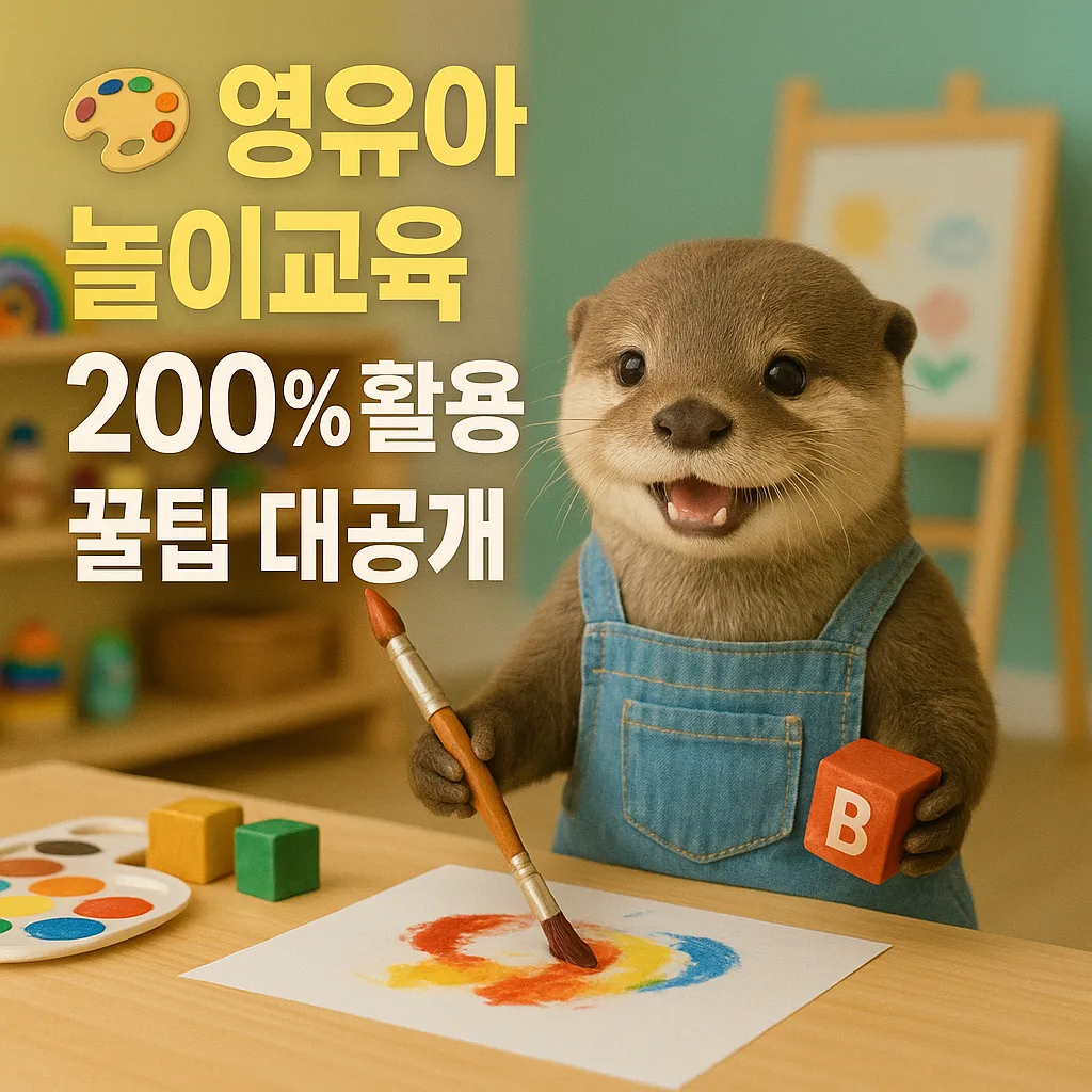 영유아 놀이교육 200% 활용하는 꿀팁 대공개
