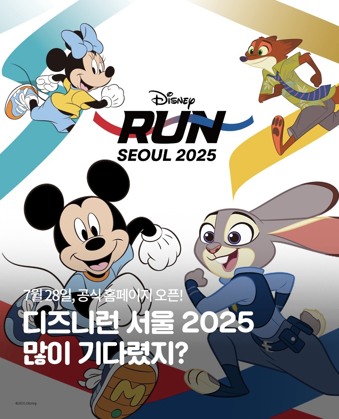 디즈니런 서울 2025 예매 홈페이지 접수일정 안내