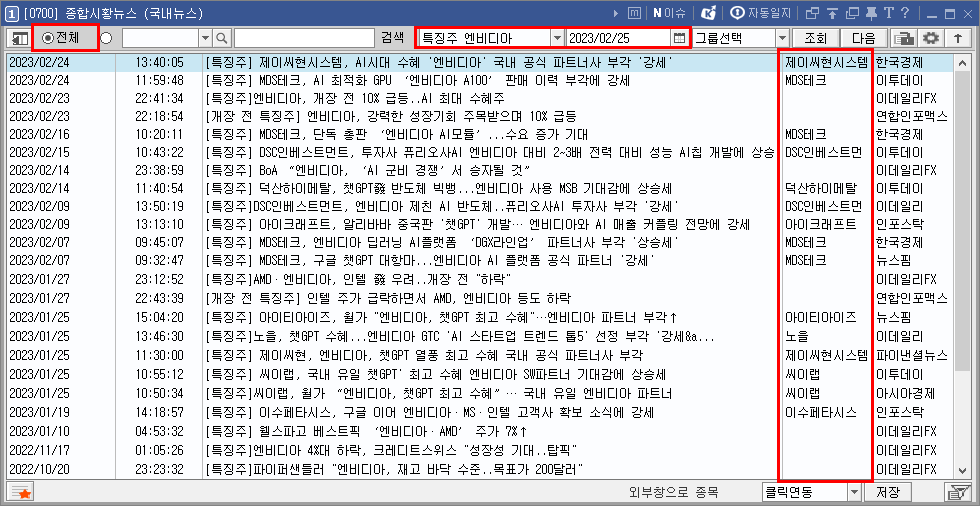 엔비디아 특징주 뉴스