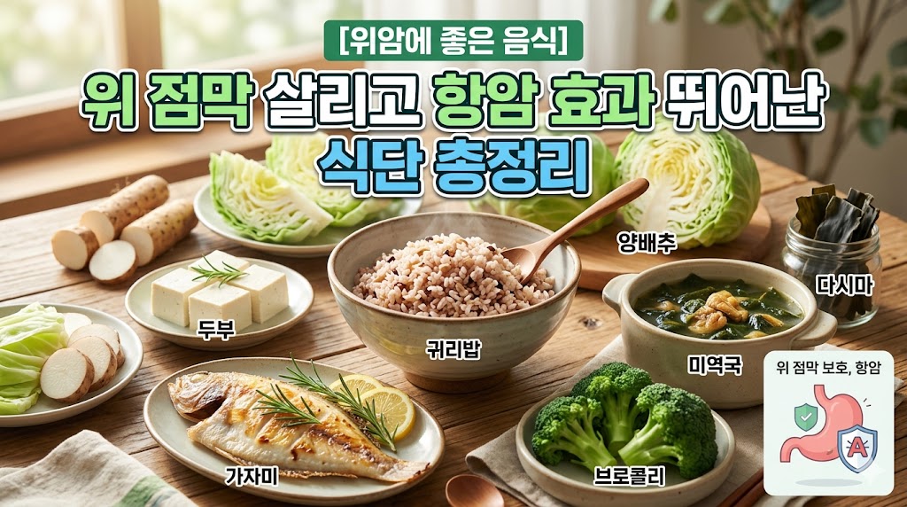 위암에 좋은 음식