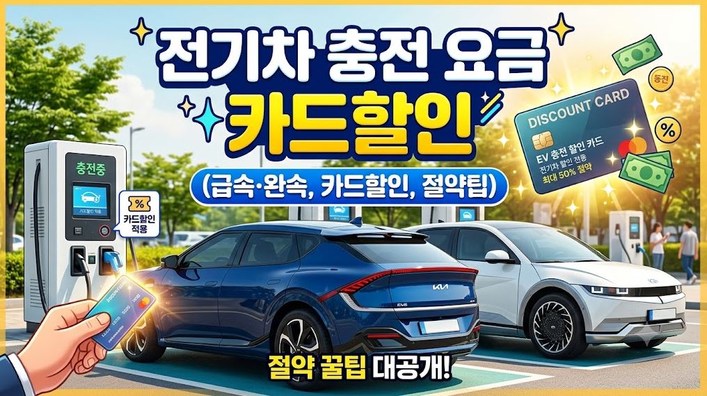 전기차 충전 카드할인 사진