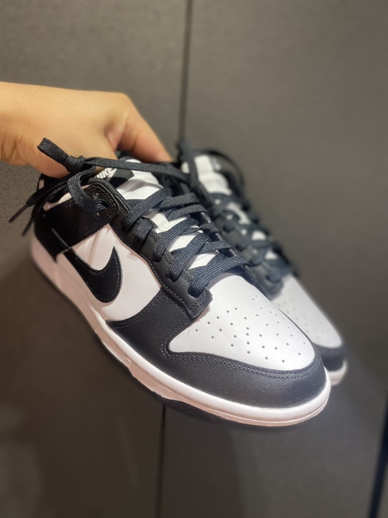 나이키 nike 덩크 돌고래 로우 레트로 M - 블랙:화이트 / DD1391-100