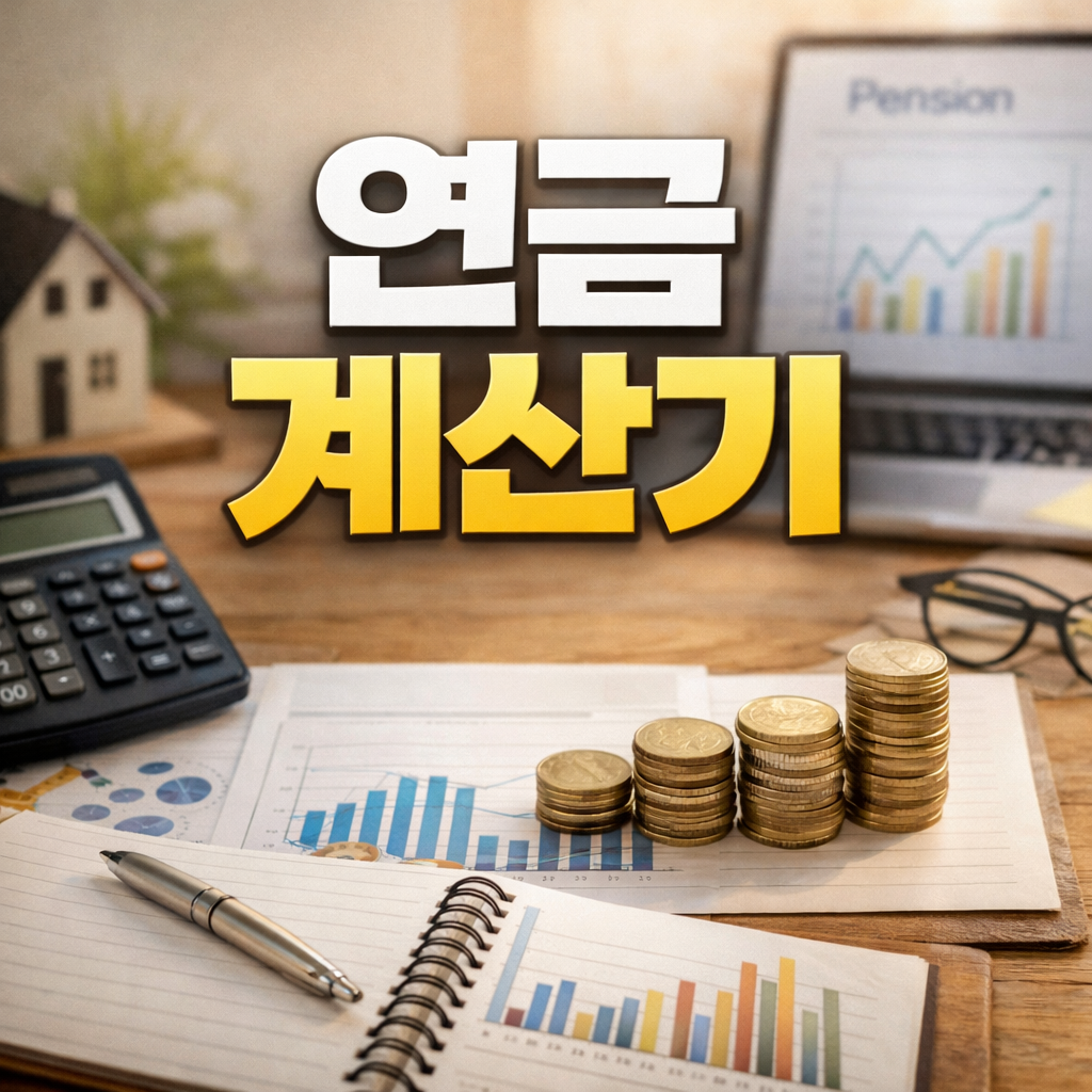 연금 계산기 국민연금 예상 수령액 계산 방법
