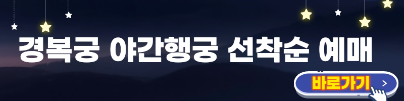 경복궁 야간개장