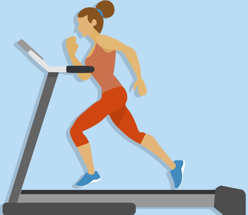유산소 운동(러닝머신)