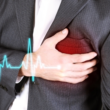 가슴이 콕콕찌르는 증상