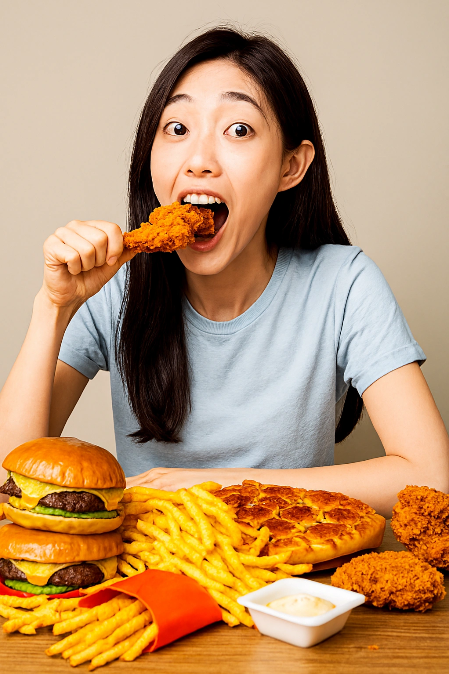 과식 먹방 유튜브가 살 안찌는 이유 분석