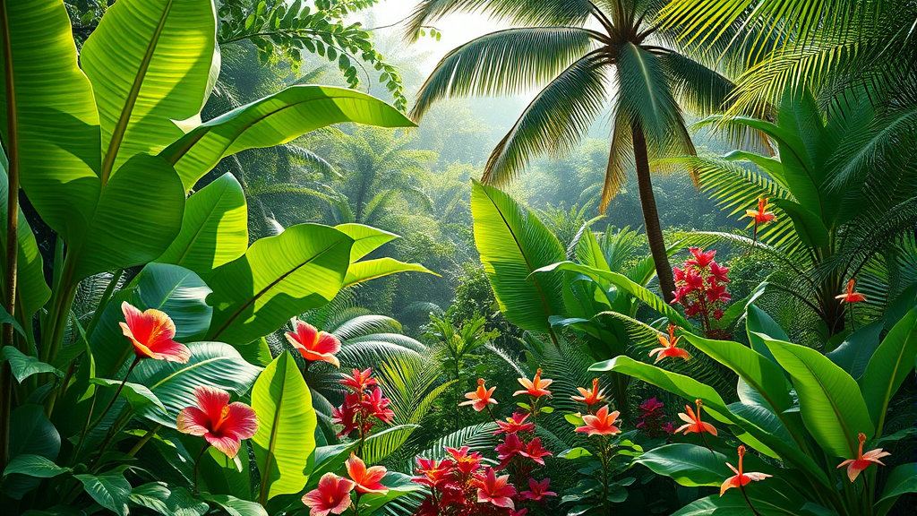 열대 지역 식물