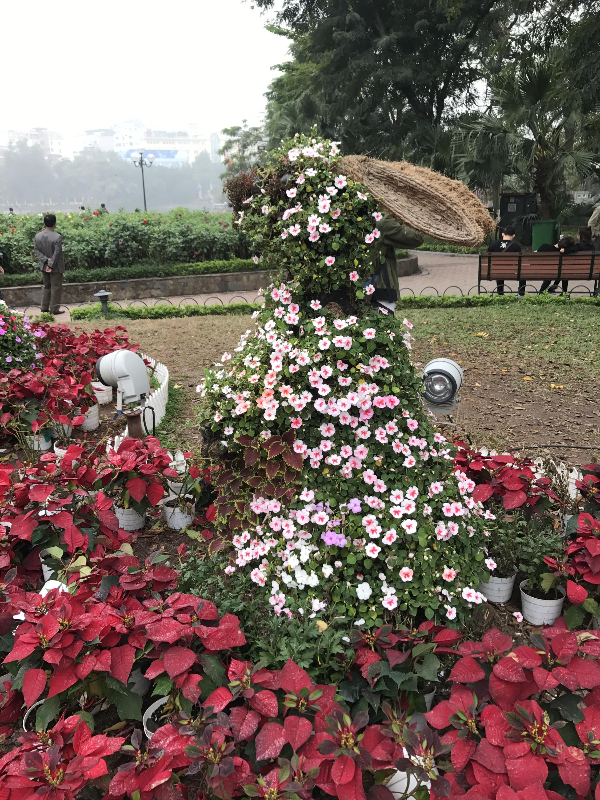 호안끼엠 호수의 정원2