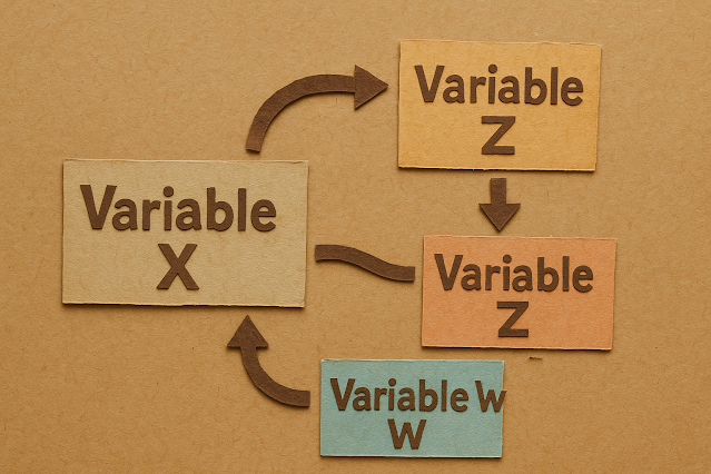 독립변수, 종속변수, 매개변수, 조절변수