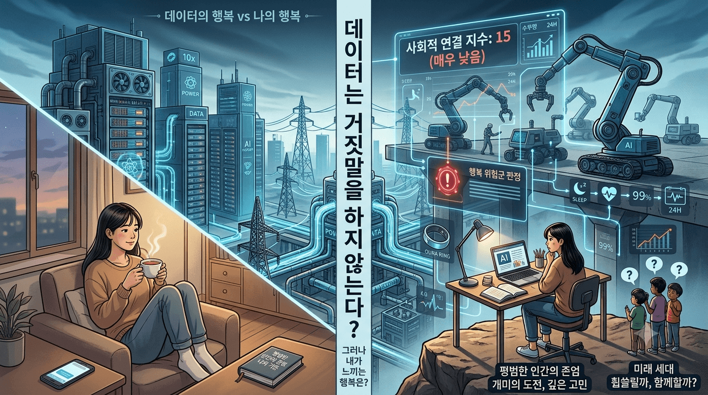 행복은 데이터로 설계할 수 있는가?