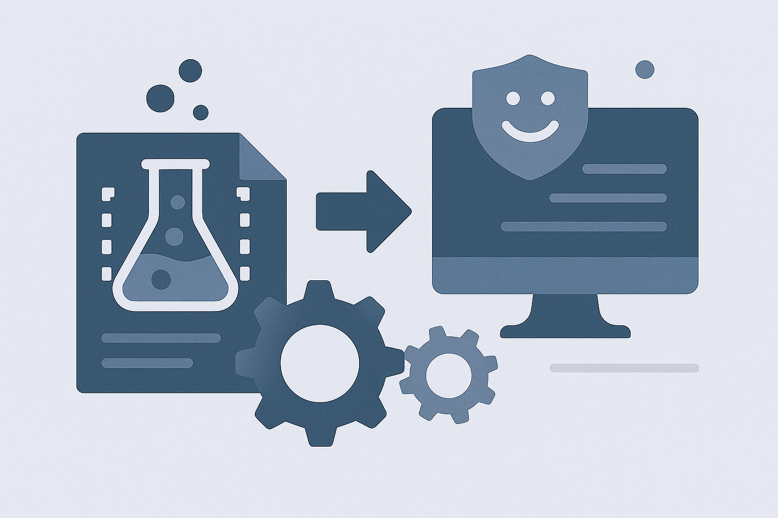 mocking 구조와 패턴의 관계를 시각적으로 추상화한 설계적 표현