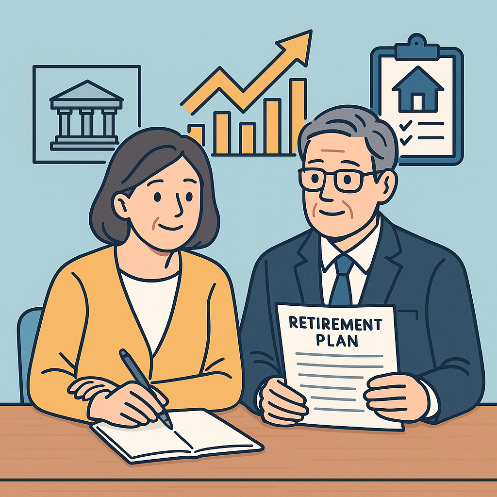 중장년층 재무 리모델링, 투자 포트폴리오 조정, 안정적 노후 준비