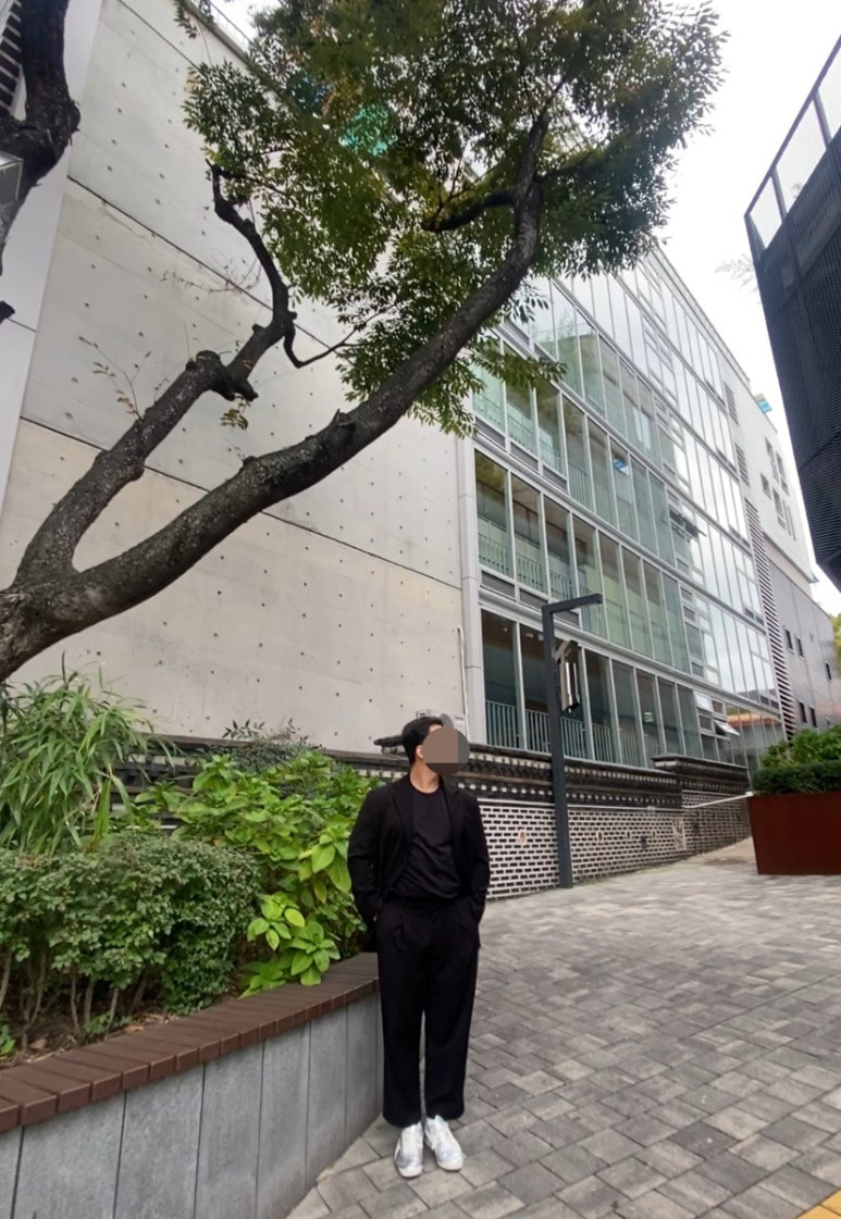 데일리룩(2024. 10. 19.)가먼트레이블 셋업 수트 정장 GL-Daddy set-up Suit, 무신사 무신사스탠다드 쿨탠다드 반팔 티셔츠, 오니츠카타이거 멕시코 66 올실버