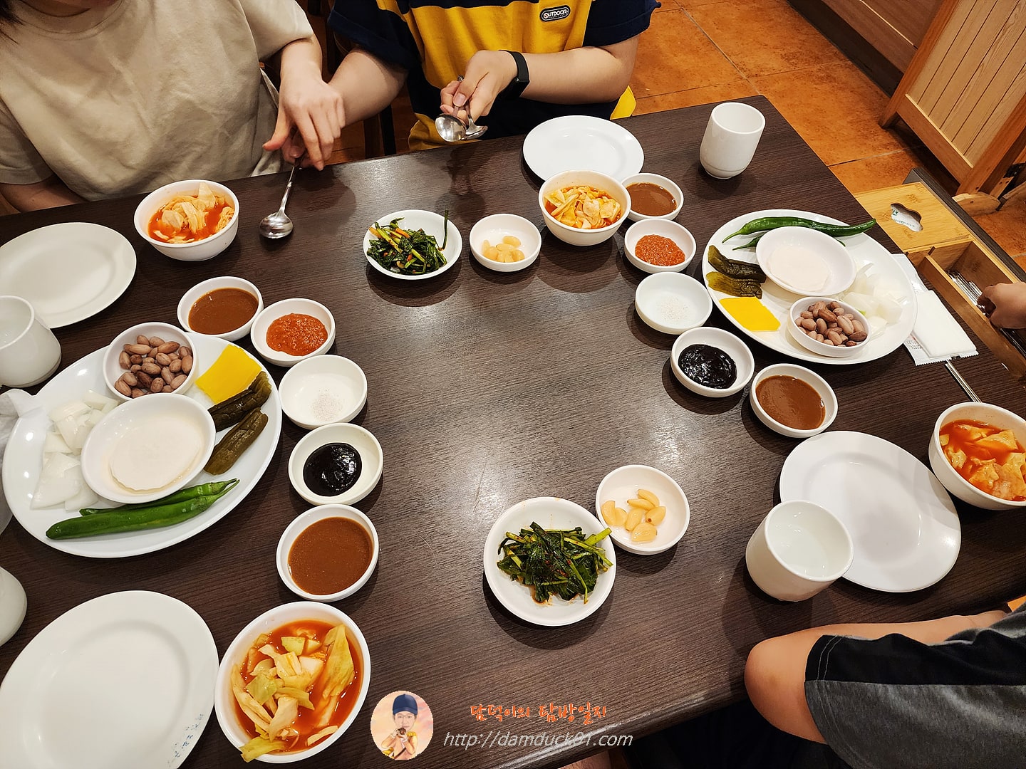 북경오리구이 반찬