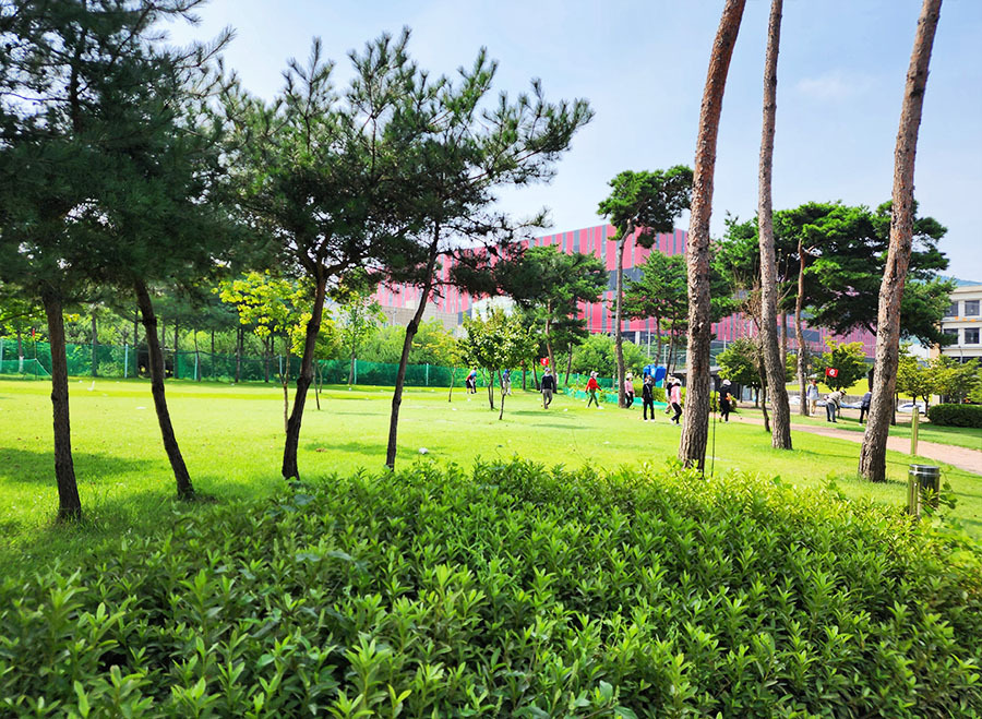 천안 풍세파크골프장. 충남 천안시 동남구 풍세면 용정리 971 (풍세산업단지 내)